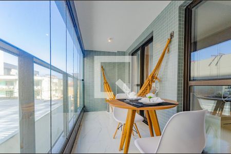 Varanda gourmet de apartamento para alugar com 1 quarto, 34m² em Barra, Salvador