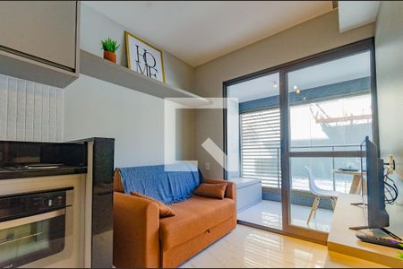 Sala/Cozinha de apartamento para alugar com 1 quarto, 34m² em Barra, Salvador