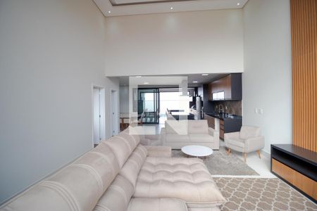 Salas de casa de condomínio à venda com 4 quartos, 270m² em Swiss Park, Campinas