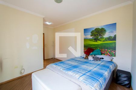Quarto 1 - Suíte de casa à venda com 3 quartos, 187m² em Vila Linda, Santo André