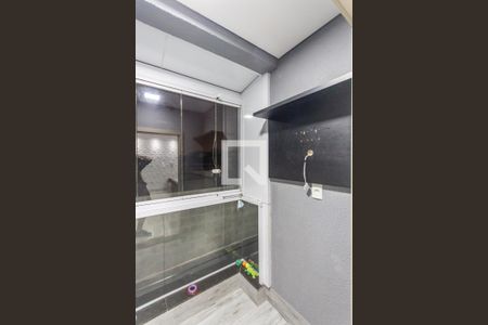 Varanda da Sala de apartamento para alugar com 2 quartos, 55m² em Parque das Nações, Santo André