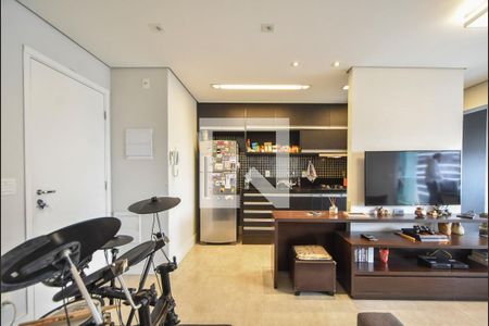 Sala de apartamento à venda com 1 quarto, 49m² em Cidade Monções, São Paulo