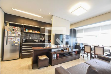 Sala de apartamento à venda com 1 quarto, 49m² em Cidade Monções, São Paulo