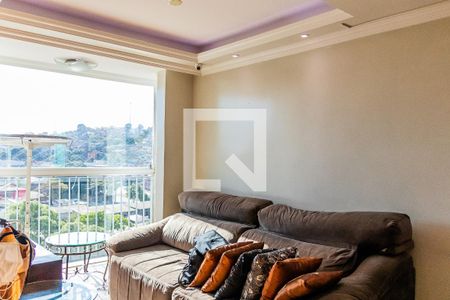Sala de apartamento à venda com 3 quartos, 83m² em Europa, Belo Horizonte