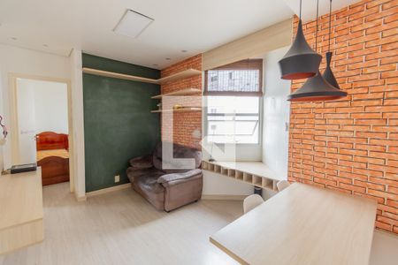 Sala de apartamento à venda com 2 quartos, 54m² em Jardim São Vicente, Campinas