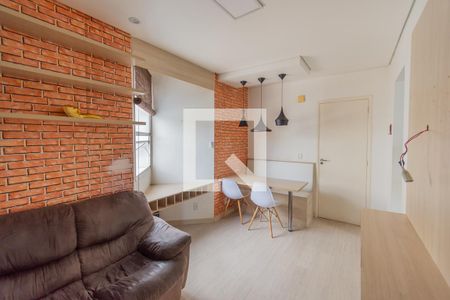 Sala de apartamento à venda com 2 quartos, 54m² em Jardim São Vicente, Campinas