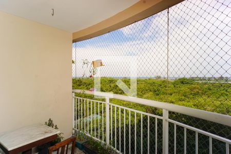 Vista da Sala de apartamento para alugar com 3 quartos, 100m² em Barra da Tijuca, Rio de Janeiro