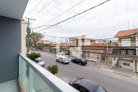 Varanda da Sala e Cozinha de apartamento para alugar com 1 quarto, 37m² em Vila Isolina Mazzei, São Paulo