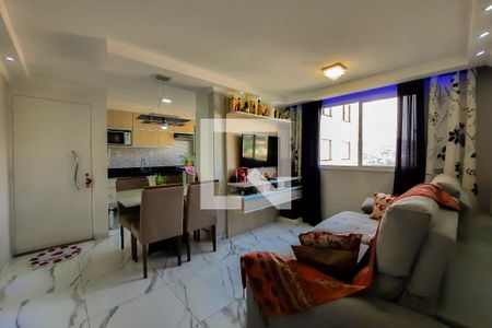 Sala de apartamento à venda com 2 quartos, 50m² em Ferrazópolis, São Bernardo do Campo