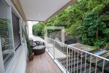 Varanda da Sala de apartamento para alugar com 2 quartos, 80m² em Laranjeiras, Rio de Janeiro