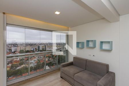 Varanda da Sala de apartamento para alugar com 2 quartos, 140m² em Campo Belo, São Paulo