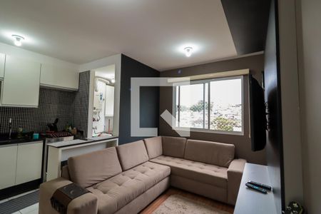 Sala de apartamento à venda com 2 quartos, 44m² em Jardim Novo Taboao, São Paulo