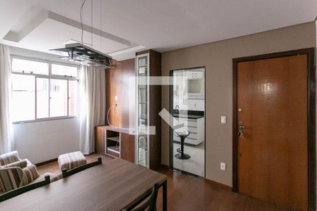 Sala de apartamento para alugar com 2 quartos, 67m² em Castelo, Belo Horizonte