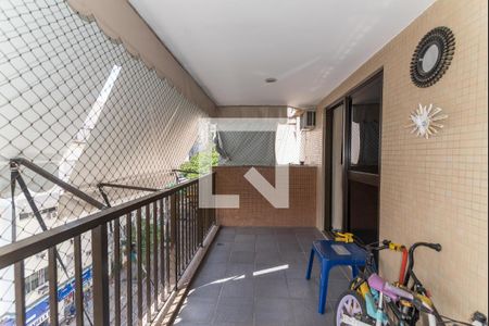 Varanda da Sala 1 de apartamento para alugar com 3 quartos, 160m² em Tijuca, Rio de Janeiro