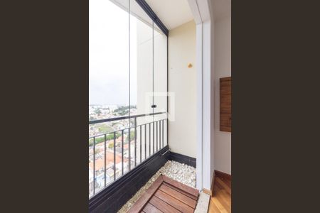 Varanda da Sala de apartamento para alugar com 2 quartos, 48m² em Jardim Celeste, São Paulo