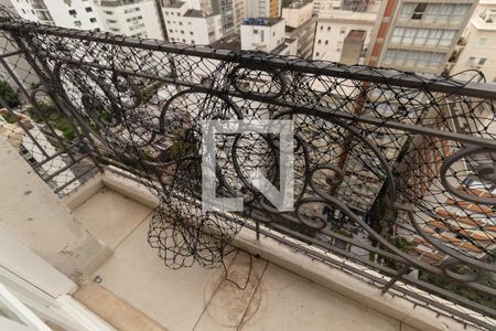 Varanda de apartamento à venda com 5 quartos, 578m² em Cerqueira César, São Paulo