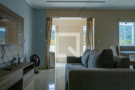 Sala de apartamento para alugar com 2 quartos, 150m² em Vila Júlia , Guarujá