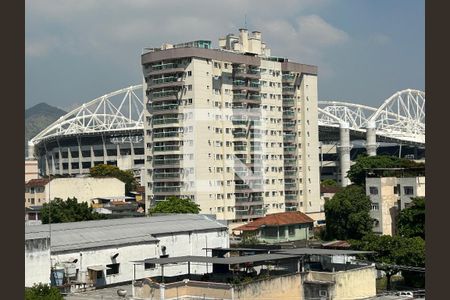 Vista da varanda da sala de apartamento para alugar com 2 quartos, 55m² em Todos Os Santos, Rio de Janeiro