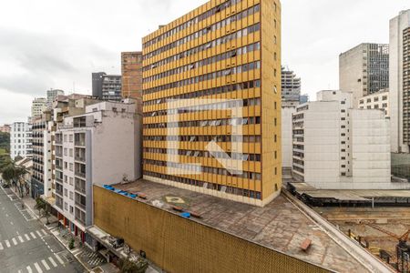 Vista do Studio de kitnet/studio para alugar com 1 quarto, 24m² em República, São Paulo