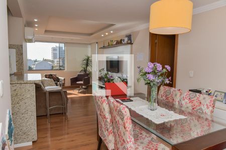 Sala de Jantar e Estar de apartamento para alugar com 3 quartos, 94m² em Jardim São Pedro, Porto Alegre