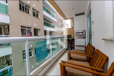Varanda de apartamento à venda com 2 quartos, 70m² em Santa Rosa, Niterói