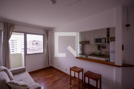 Sala de apartamento para alugar com 1 quarto, 45m² em Liberdade, São Paulo