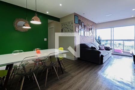 Sala de apartamento à venda com 3 quartos, 88m² em Vila Augusta, Guarulhos