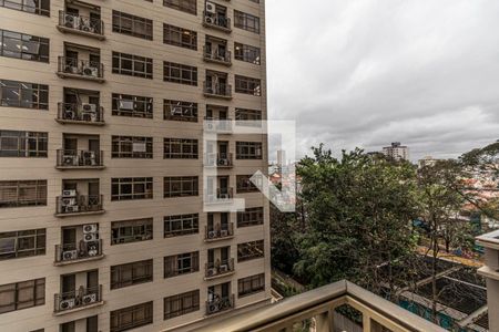 Varanda da Sala de apartamento para alugar com 1 quarto, 40m² em Santa Paula, São Caetano do Sul