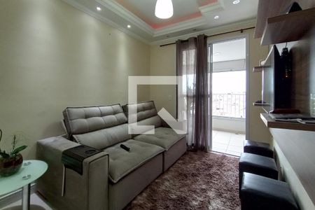 Sala de TV de apartamento à venda com 3 quartos, 74m² em Vila Caju, São Paulo
