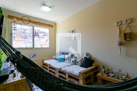 Sala de apartamento à venda com 2 quartos, 50m² em Vila Basileia, São Paulo