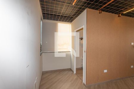 Quarto - cortinas fechadas de kitnet/studio para alugar com 1 quarto, 45m² em Serraria, Diadema