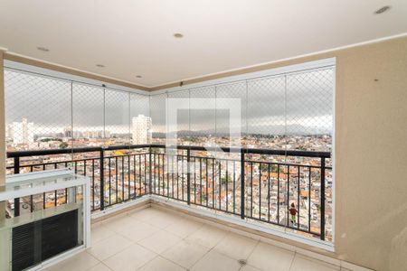 Varanda da Sala de apartamento para alugar com 2 quartos, 56m² em Jardim Flor da Montanha, Guarulhos