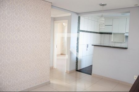 Sala de apartamento para alugar com 2 quartos, 46m² em Fonte Grande, Contagem