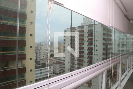 Varanda da Sala de apartamento para alugar com 2 quartos, 62m² em Cidade Ocian, Praia Grande