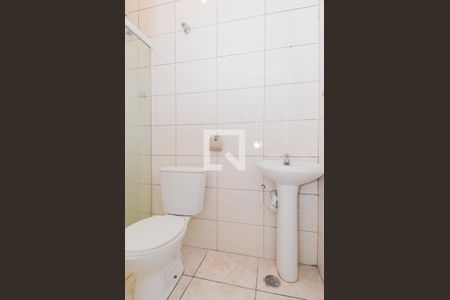 Banheiro de kitnet/studio para alugar com 1 quarto, 35m² em Vila Leonor, Guarulhos