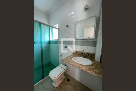 Banheiro da Suíte 1 de casa à venda com 3 quartos, 180m² em Parada Inglesa, São Paulo
