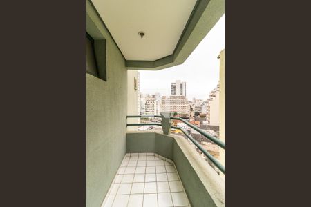 Varanda do Quarto de apartamento para alugar com 1 quarto, 28m² em Vila Buarque, São Paulo