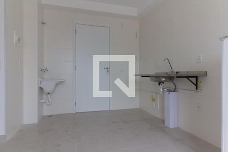 Cozinha de apartamento para alugar com 2 quartos, 40m² em Barra Funda, São Paulo