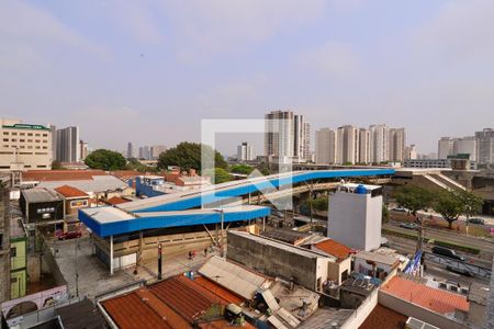 Vista da Sacada de apartamento para alugar com 1 quarto, 27m² em Quarta Parada, São Paulo