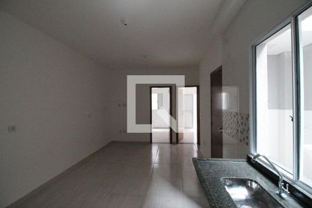 Sala/Cozinha de apartamento à venda com 2 quartos, 44m² em Jardim Coimbra, São Paulo