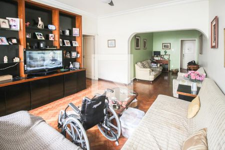 Sala de apartamento à venda com 3 quartos, 132m² em Leblon, Rio de Janeiro