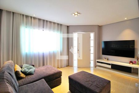 Sala de casa à venda com 3 quartos, 193m² em Vila Curuçá, Santo André