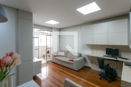 Sala de apartamento à venda com 2 quartos, 72m² em Ipiranga, Belo Horizonte
