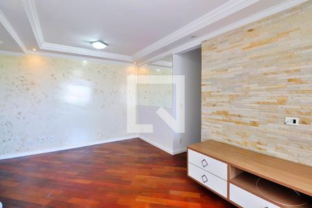 Sala de apartamento à venda com 3 quartos, 72m² em Parque Jaçatuba, Santo André