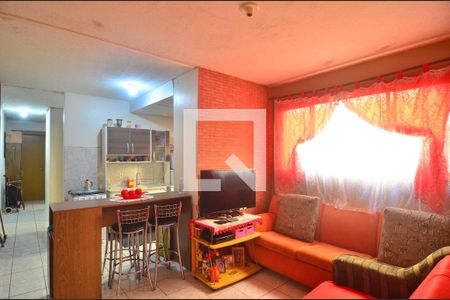 Sala de apartamento à venda com 2 quartos, 25m² em Guajuviras, Canoas