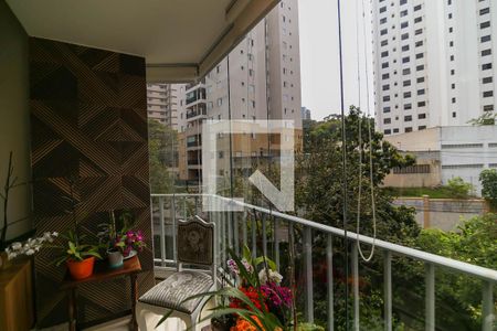 Varanda da Sala de apartamento à venda com 4 quartos, 94m² em Vila Sonia, São Paulo