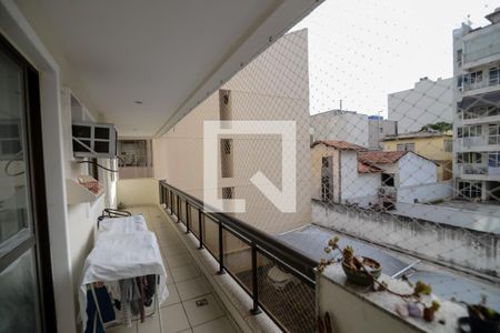 Varanda da Sala de apartamento à venda com 3 quartos, 100m² em Maracanã, Rio de Janeiro