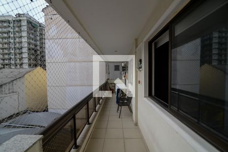 Varanda da Sala de apartamento à venda com 3 quartos, 100m² em Maracanã, Rio de Janeiro