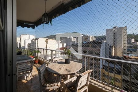 Varanda da Sala de apartamento à venda com 2 quartos, 94m² em Vila Isabel, Rio de Janeiro