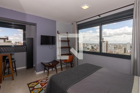 Sala-Quarto-Cozinha de kitnet/studio para alugar com 1 quarto, 32m² em Mont Serrat, Porto Alegre
